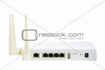 Draft-N wireless broadband router