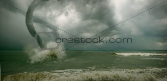 ocean tornado
