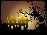 illustration of halloween background series2 set18
