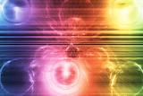 Rainbow Supernova Abstract Background Wallpaper
