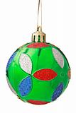 Christmas bauble isolated