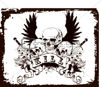 skull design