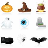 Icon set Halloween