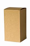Plain Tall Brown Gift Box