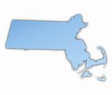 Massachusetts map