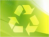 Recycling eco symbol