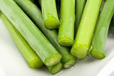 Green garlic stem