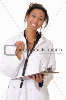 African American Doctor or Nurse