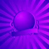 modern shield purple