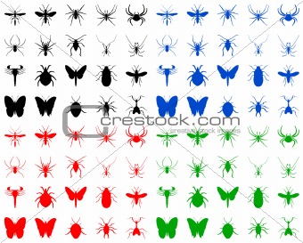 Bugs silhouettes 