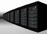 Black Computer Server Cabinets