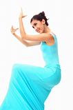 Flamenco dancer woman