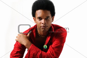 African male model