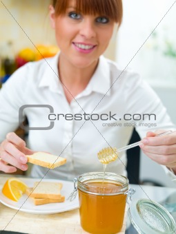 Woman in Kitchen