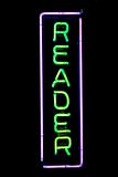 Reader Neon Sign