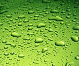 Green Water Drops 