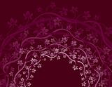 Purple Vines Background