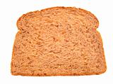 Multigrain bread slice.