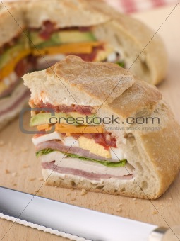 Stuffed Loaf Sandwich