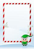 Vector illustration of a Christmas greeting card 