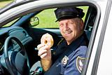 Police Officer and Doughnut