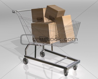 Full shopping cart