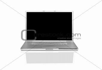 Silver Hip Laptop Computer