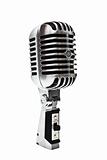 Microphone On a White Background