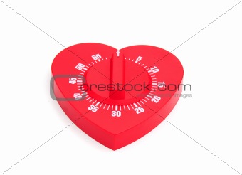 heart shaped kitchen timer