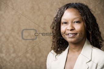 Pretty African-American Woman