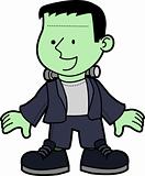 Illustration of young Frankenstein