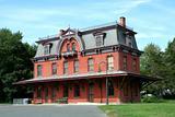 Old railroad station in Hopewell New Jersey