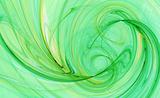 green wave pattern