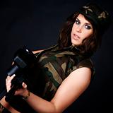 Army girl