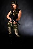 Army girl