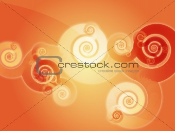 Swirly spiral background