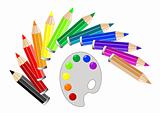 Multi Colored Pencil
