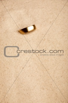 Wedding Ring in Sand