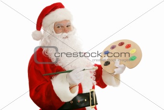 Artist Santa