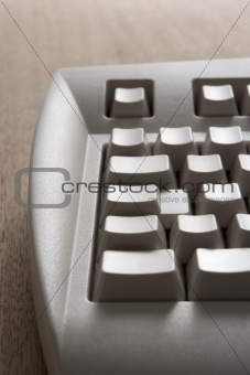Computer Keyboard With Blank Keys