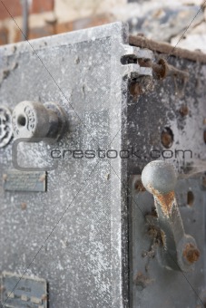 Old Fashioned Decayed Meter Box