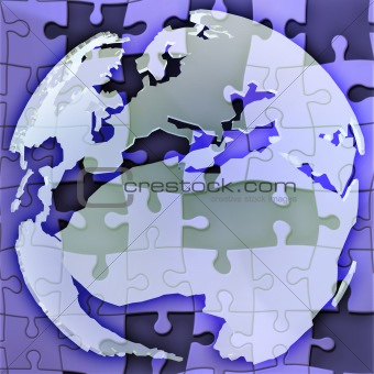 Map of Europe jigsaw