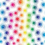 Colorful retro seamless circles