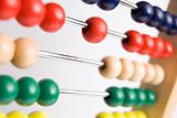 Close-Up Of An Abacus