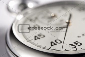 Close-Up Of Stop Watch