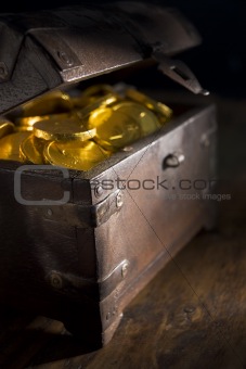 Chest Full Of Gold Coins