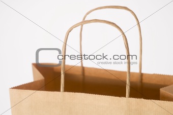Close-Up Of Brown Paper Bag