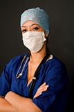 Female surgeon / doctor / nurse