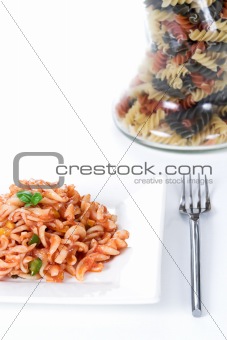 Screw noodle dish 3