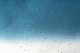 Aquamarine droplets close-up